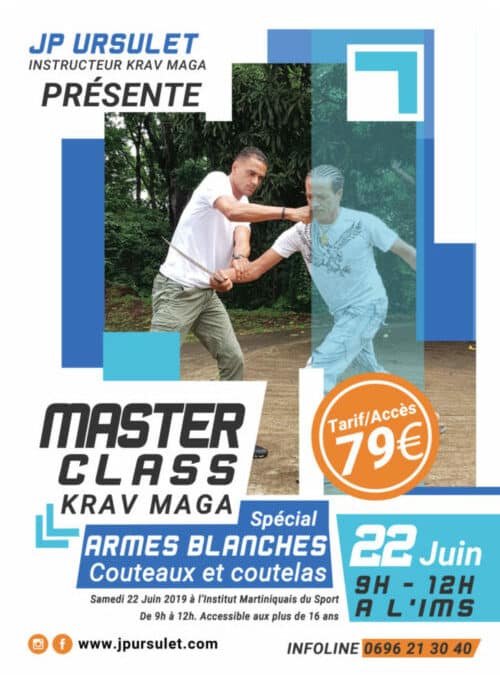 STAGE DE KRAV MAGA SPÉCIAL ARMES BLANCHES