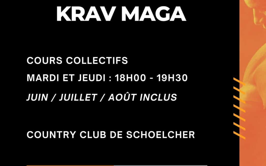 COURS COLLECTIFS KRAV MAGA ÉTÉ 2021