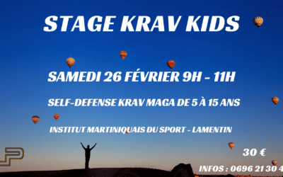 STAGE SELF-DÉFENSE KRAV MAGA POUR LES ENFANTS – CARNAVAL 2022
