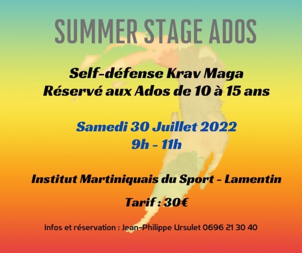 STAGE SELF-DÉFENSE KRAV MAGA POUR LES ENFANTS – JUILLET 2022