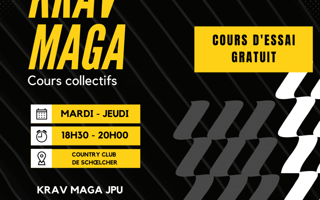 Cours collectifs Krav Maga en Martinique par Jean-Philippe Ursulet