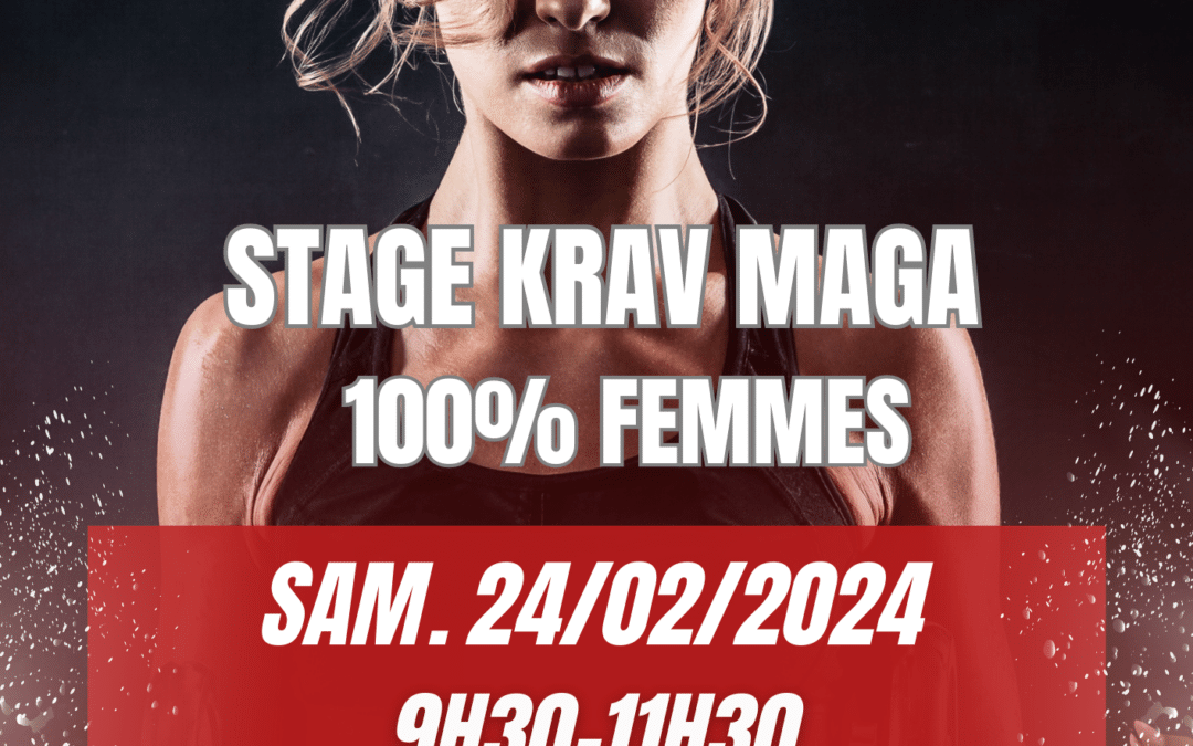 Stage de self-défense Krav Maga pour les FEMMES par Jean-Philippe Ursulet