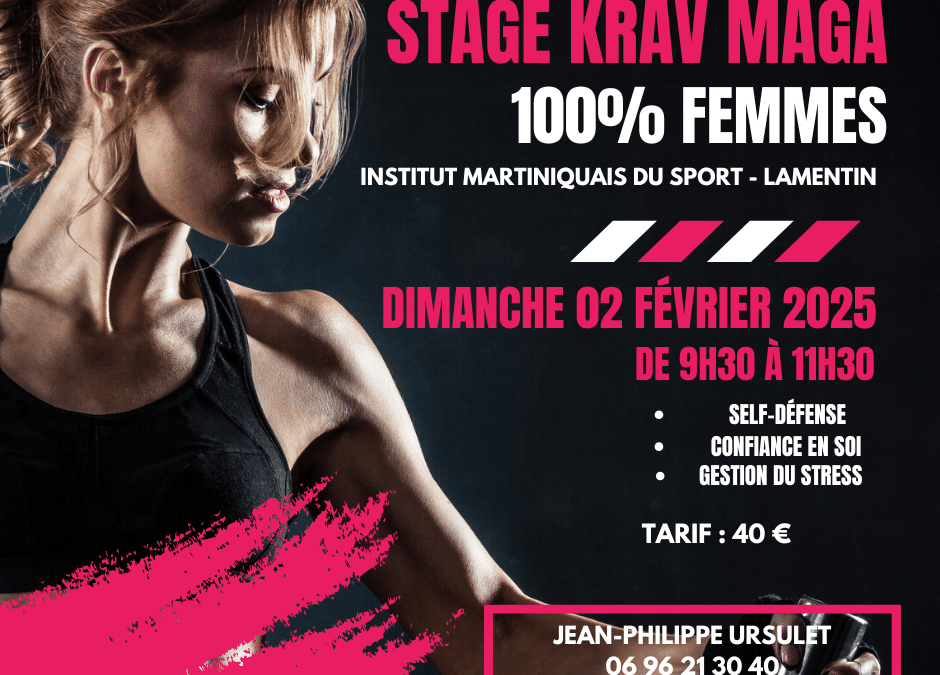 Stage de self-défense Krav Maga réservé aux Femmes