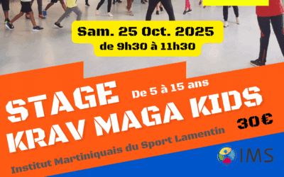 Stage de self-défense Krav Maga pour Enfants et Ados 25/10/20925